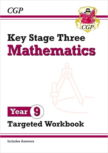 Cover of KS3 Year 9 Maths Targeted Workbook (with answers): (CGP KS3 Targeted Workbooks)