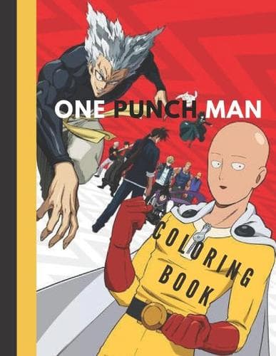 Cover of One Punch Man Coloring Book