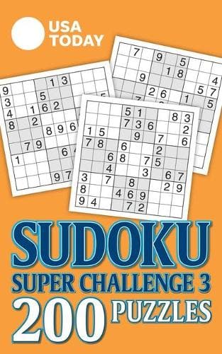 Cover of USA Today Sudoku Super Challenge 3: (USA Today Puzzles)