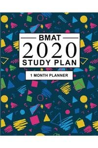 Cover of BMAT Study Plan: 1 Month Planner for BMAT preparation. Ideal for tracking progress, creating daily study schedule and organising BMAT past paper practice - Large (8 