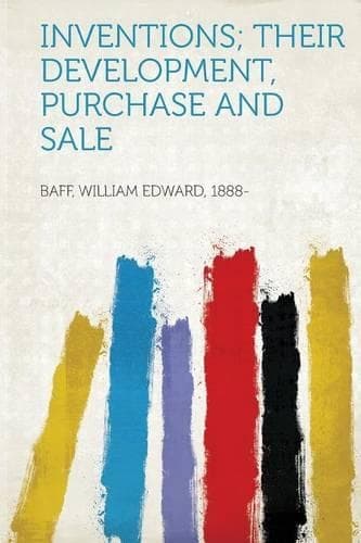 Cover of Inventions; Their Development, Purchase and Sale