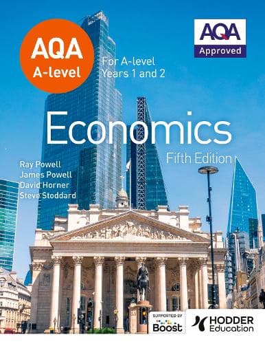 Cover of AQA A-level Economics Fifth Edition