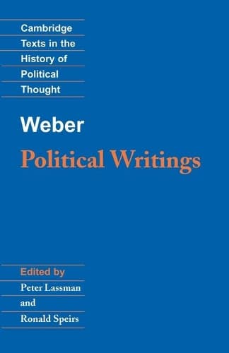 Cover of Weber: Political Writings