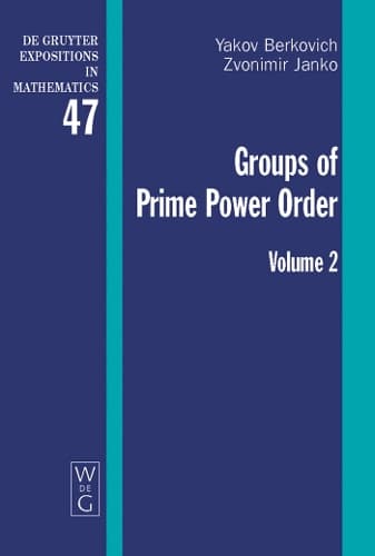 Cover of Groups of Prime Power Order. Volume 2