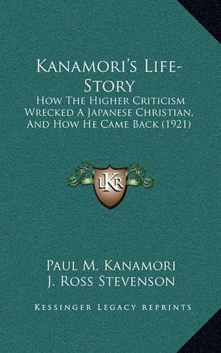 Cover of Kanamori's Life-Story