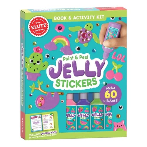 Cover of Paint & Peel Jelly Stickers