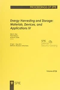 Cover of Energy Harvesting and Storage