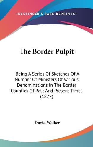 Cover of The Border Pulpit
