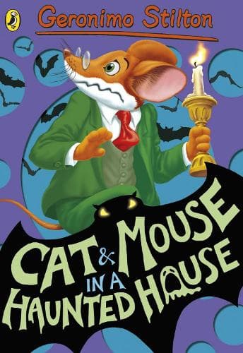 Cover of Geronimo Stilton: Cat and Mouse in a Haunted House (#3)