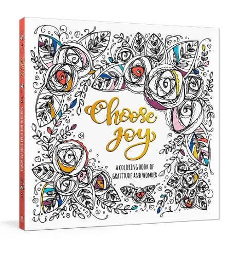 Cover of Choose Joy Colouring Book