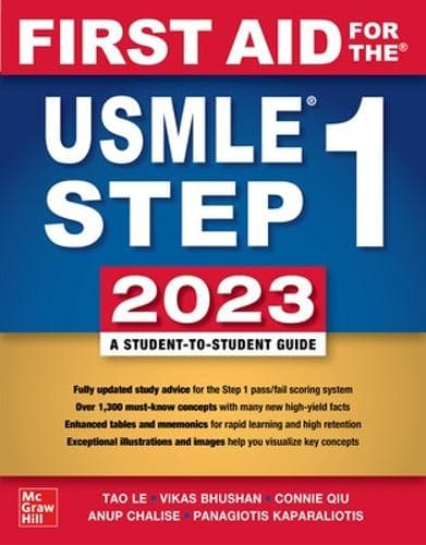 Cover of First Aid for the USMLE Step 1 2023