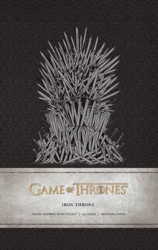 Cover of Game of Thrones: Iron Throne Hardcover Ruled Journal