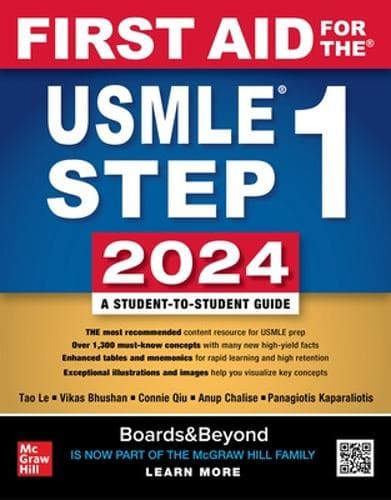 Cover of First Aid for the USMLE Step 1 2024