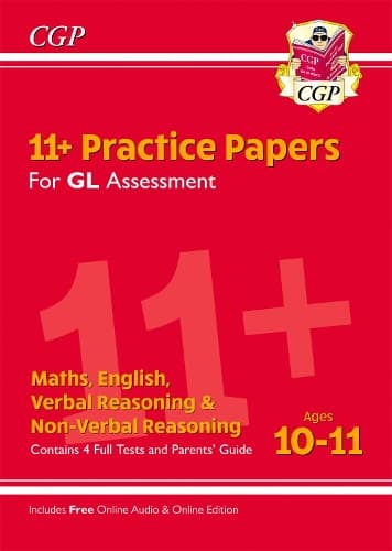 Cover of 11+ GL Practice Papers Mixed Pack - Ages 10-11 (with Parents' Guide & Online Edition)