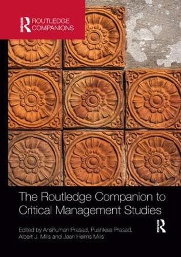 Cover of The Routledge Companion to Critical Management Studies