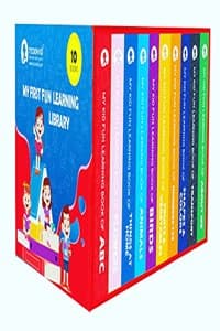 Cover of My First Fun Learning Library: Boxset of 10 Board Books for Kids