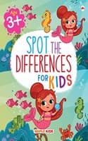 Cover of Brain Activity Book for Kids - Spot Differences for Age 3+