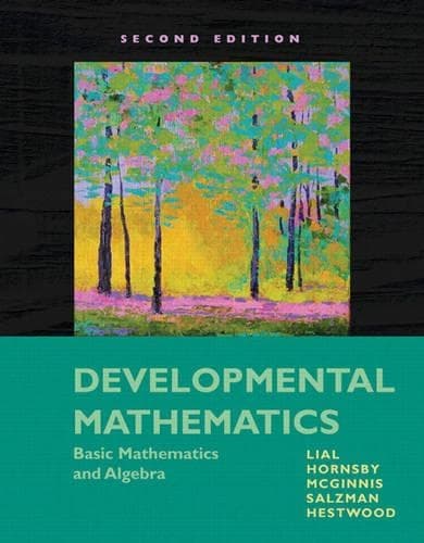 Cover of Developmental Mathematics