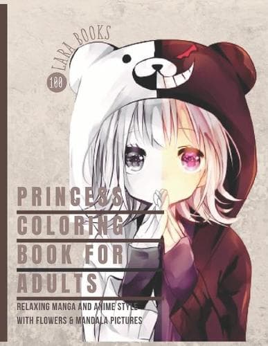 Cover of Princess Coloring Book for Adults