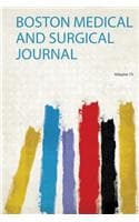 Cover of Boston Medical and Surgical Journal