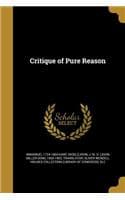 Cover of Critique of Pure Reason