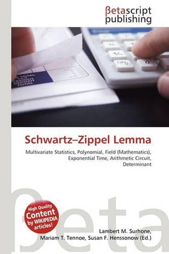 Cover of Schwartz-Zippel Lemma