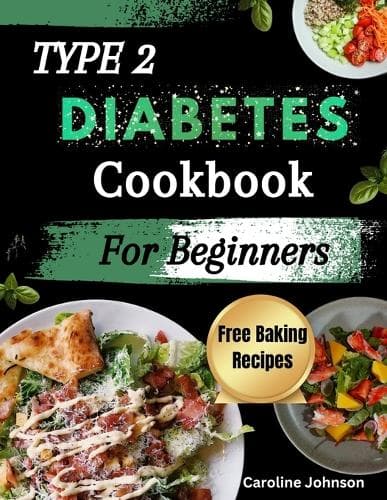 Cover of Type 2 Diabetes Cookbook For Beginners