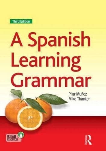 Cover of A Spanish Learning Grammar, Third Edition