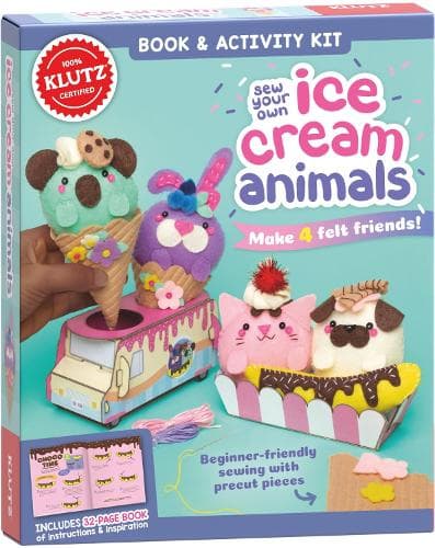 Cover of Sew Your Own Ice Cream Animals (Klutz)