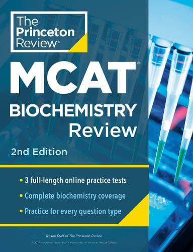Cover of Princeton Review MCAT Biochemistry Review