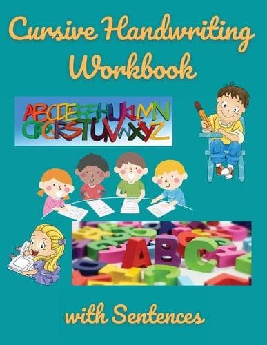 Cover of Cursive Handwriting Workbook with Sentences