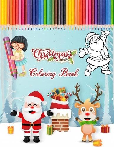Cover of Christmas Coloring Book