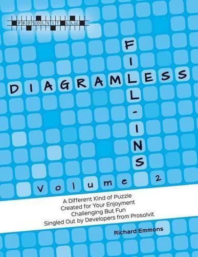 Cover of Diagramless Fill-Ins: Volume 2(English)