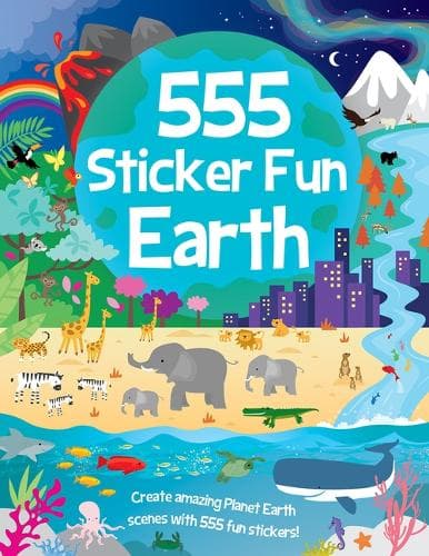 Cover of 555 Sticker Fun - Earth