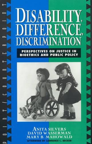 Cover of Disability, Difference, Discrimination