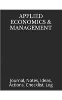 Cover of Applied Economics & Management