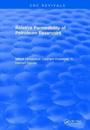 Cover of Relative Permeability Of Petroleum Reservoirs