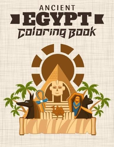 Cover of Ancient Egypt Coloring Book