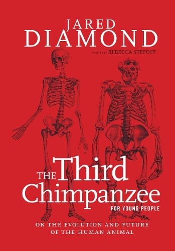 Cover of The Third Chimpanzee for Young People