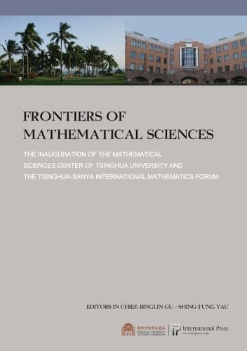 Cover of Frontiers of Mathematical Science