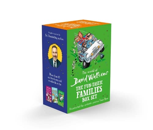Cover of The World of David Walliams: Fun-Tastic Families Box Set