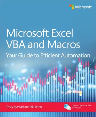 Cover of Microsoft Excel VBA and Macros
