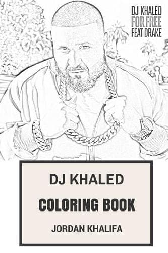 Cover of DJ Khaled Coloring Book