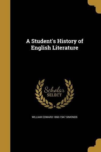 Cover of A Student's History of English Literature