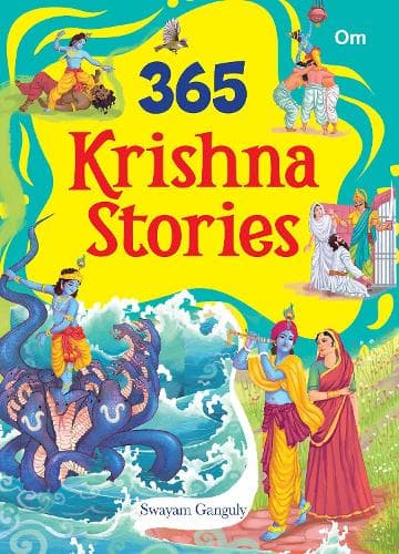Cover of 365 Krishna Stories: (Indian Mythology for Children)