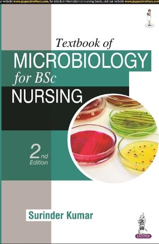 Cover of Textbook of Microbiology for BSc Nursing