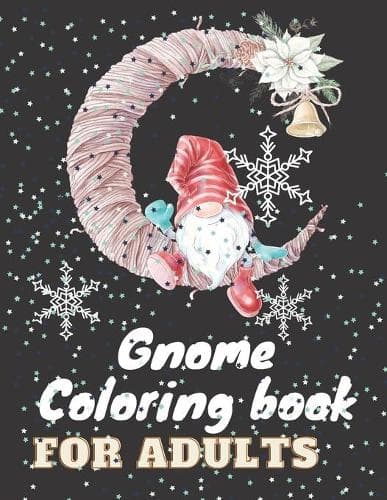 Cover of Gnome Coloring book for adults