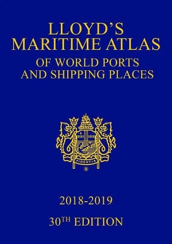 Cover of Lloyd's Maritime Atlas of World Ports and Shipping Places 2018-2019