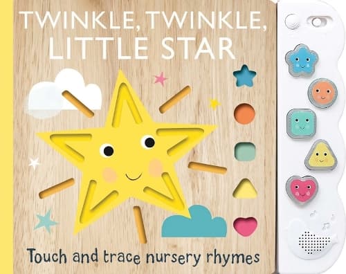 Cover of Touch and Trace Nursery Rhymes: Twinkle, Twinkle Little Star with 5-Buttton Light and Sound