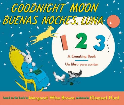 Cover of Goodnight Moon 123/Buenas Noches, Luna 123 Board Book: Bilingual Spanish-English
